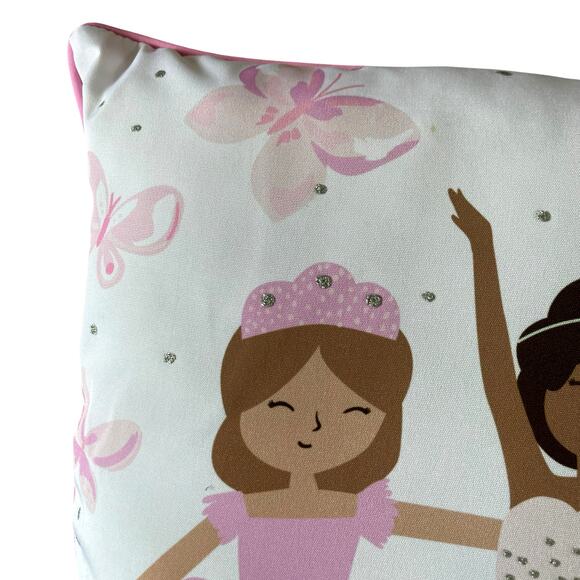 NEW Cupcakes & Cashmere Kids Pink Ballet 5 Piece Comforter Set Full/Queen - Picture 7 of 10